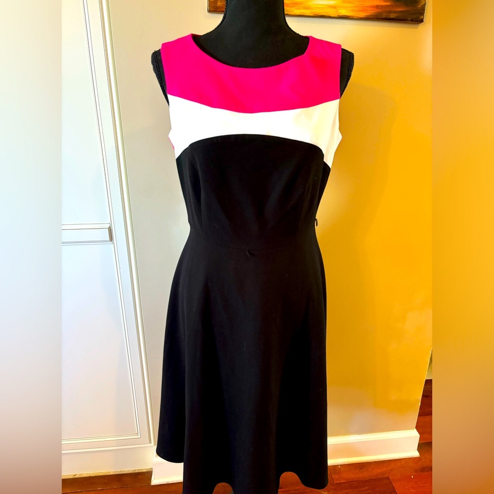 Calvin Klein Colorblock dress size 6